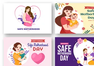 12 National Safe Motherhood Day Illustration