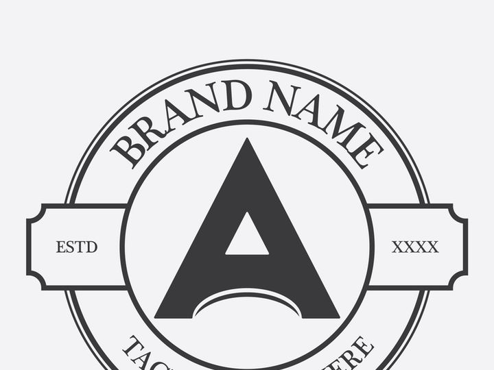 A vintage logo