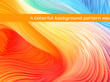 Colorful background pattern waves preview picture