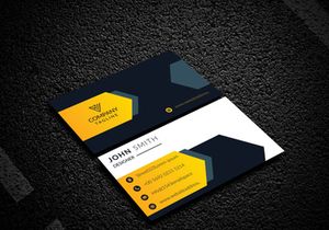Unique Business Card Tamplate Design