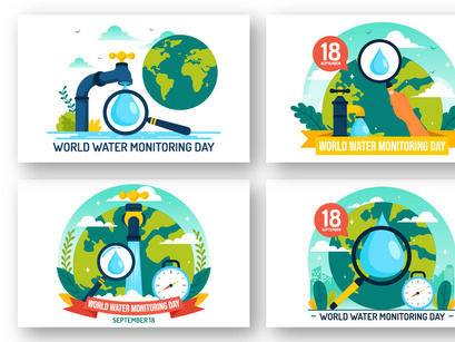 10 World Water Monitoring Day Illustration