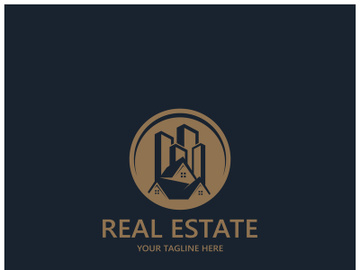 simple real estate logo design,building,skyscraper,property business,apartment,architecture vector preview picture