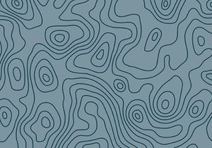 Seamless repeating topographic contour map background