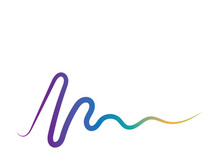 Sound waves vector illustration design template