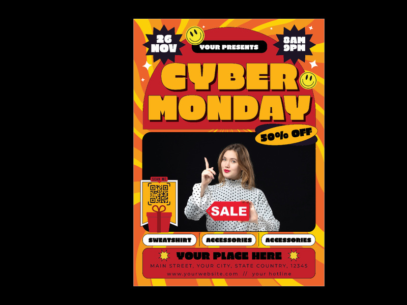 Cyber Monday Flyer