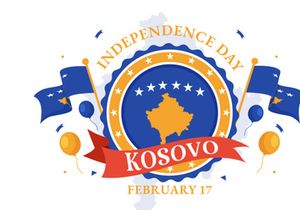 13 Kosovo Independence Day Illustration