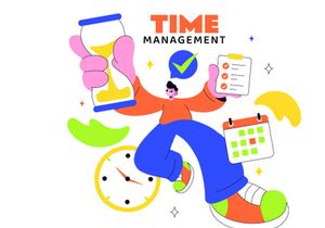 10 Time Management Planning Illustration