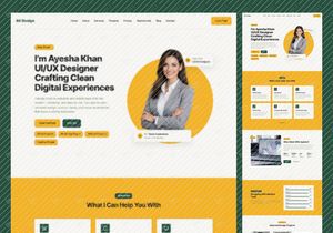Portfolio Website Design | Clean & Conversion-Focus