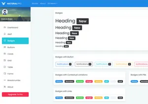 MaterialPro Free React Admin Dashboard Template