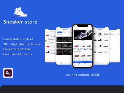 Sneaker Store - App Ui Kit