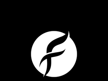 F logo and symbol vector icon app preview picture