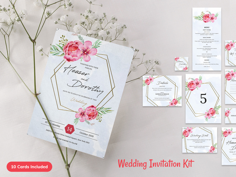 Wedding Invitation Kit-01