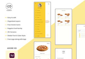 FoodSpot | Food Delivery Mobile App UI Kit