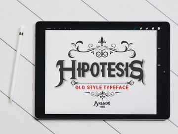 Hipotesis Font preview picture