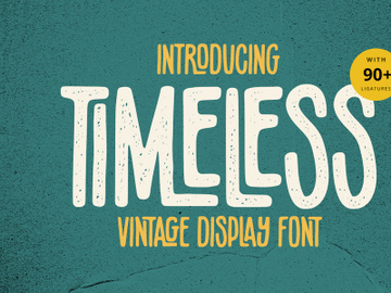 Timeless - Vintage Font preview picture
