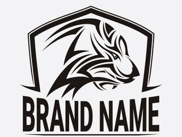 Lion logo preview picture