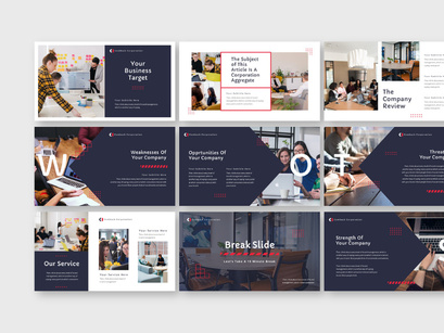 Comback Business Keynote Template