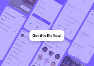 Clover Mobile app UI Kit