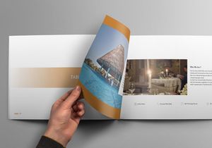 Restaurant Brochure Booklet