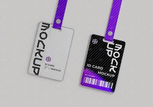 Lanyard Mockup