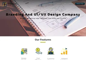 Website for UI/UX Company