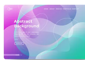 Liquid color background design
