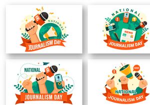 13 National Journalism Day Illustration