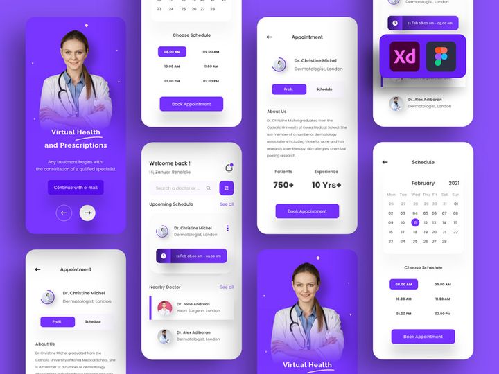 Medical App Design preview picture