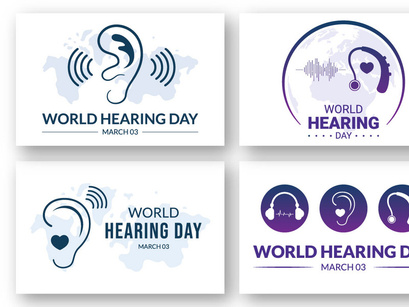 12 World Hearing Day Illustration