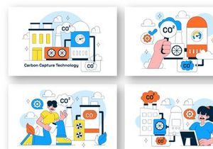 10 Carbon Capture Technology Illustration