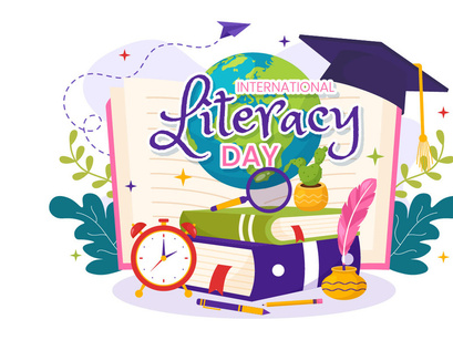 15 International Literacy Day Illustration