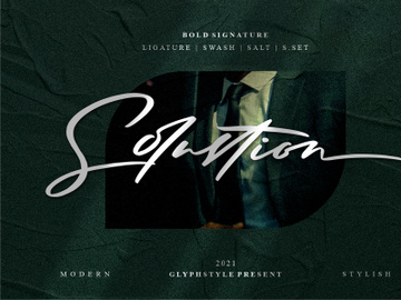 Solustion Bold Signature preview picture