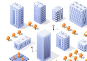 Isometric city constructor