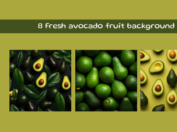 Fresh avocado fruit background preview picture