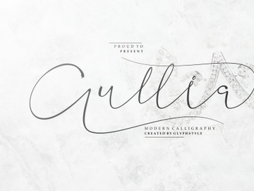 Aullia Modern Calligraphy preview picture