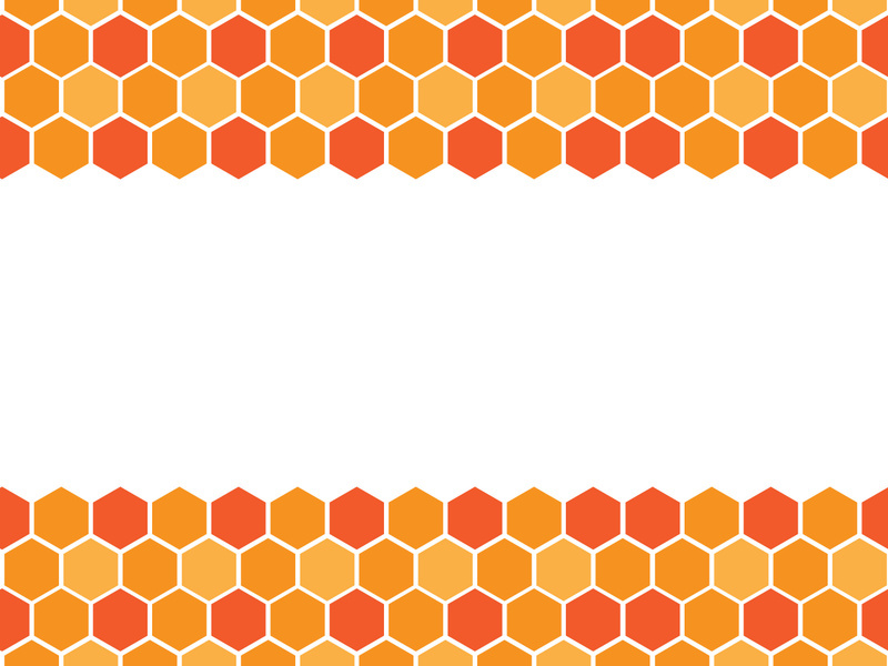 Honeycomb bee wallpaper background vector