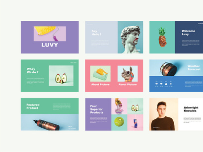 Free Luvy PowerPoint Template