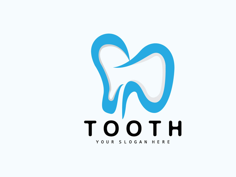 Tooth logo, Dental Health Vector, Care Brand Illustration