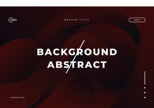 3D Dark Black Abstract Background