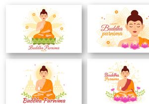 14 Happy Buddha Purnima Illustration