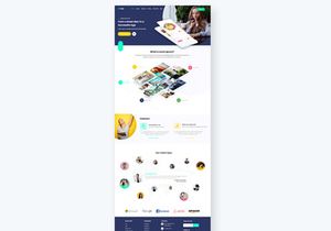 Multi Services Website Landing Page