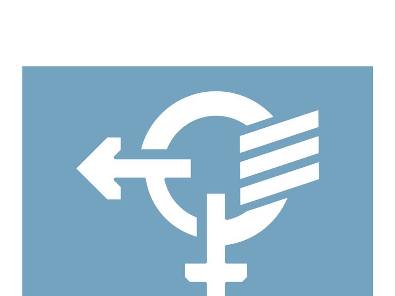 Gender logo design