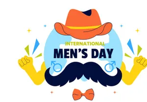 10 International Men's Day Illustration