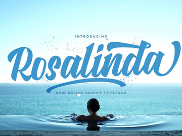 Rosalinda - Bold Script Font preview picture