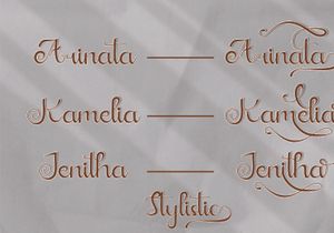 Arinda - Calligraphy Script Font