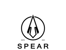 Spear logo icon vector illustration design.Head spear logo vintage illustration design vector