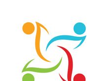 Community logo business template and icon people vector