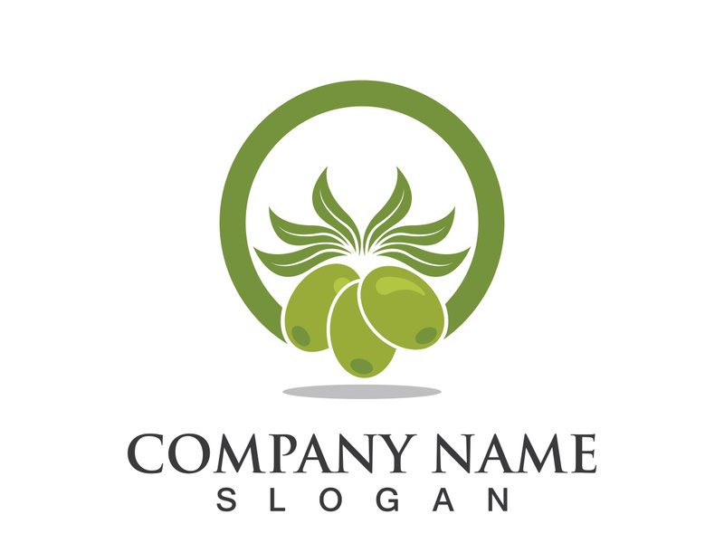 Extra virgin olive oil logo icon design vector illustration