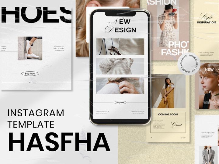 Hasfha Instagram Template