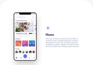 Foodybite Free Mobile UI